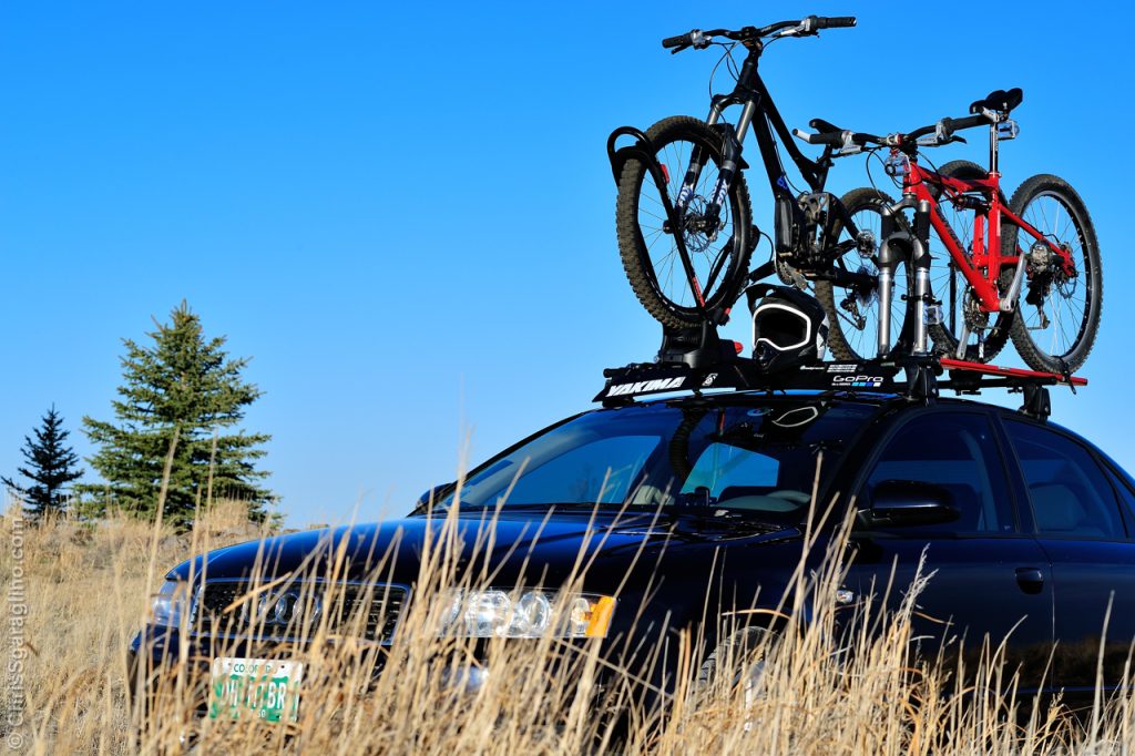 Audi A4 and Mountain Bikes
